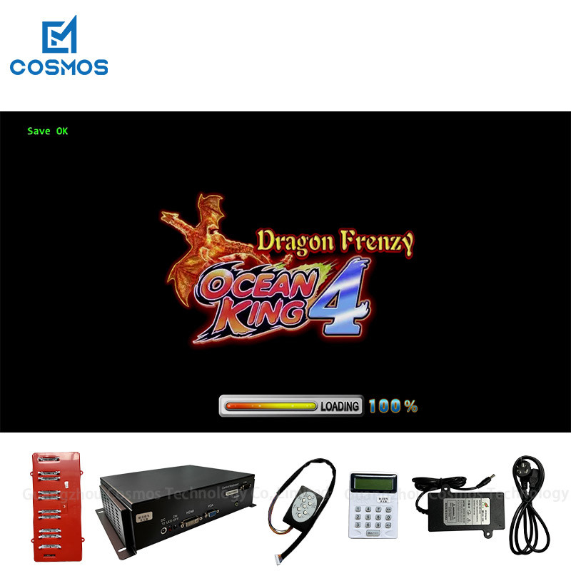 Customized Fish Game Board Ocean King 4 Dragon Frenzy Earn Money