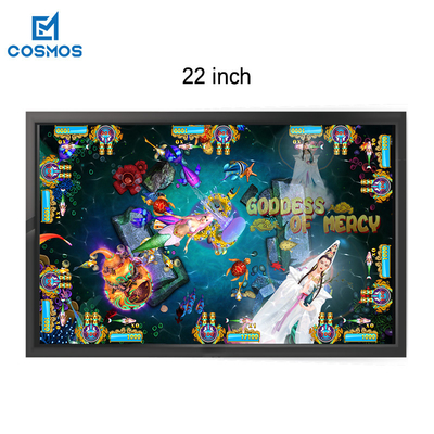 Pleines couleurs Arcade Cabinet Screen 22 pouces d'intérieur pour la machine de jeu de poissons